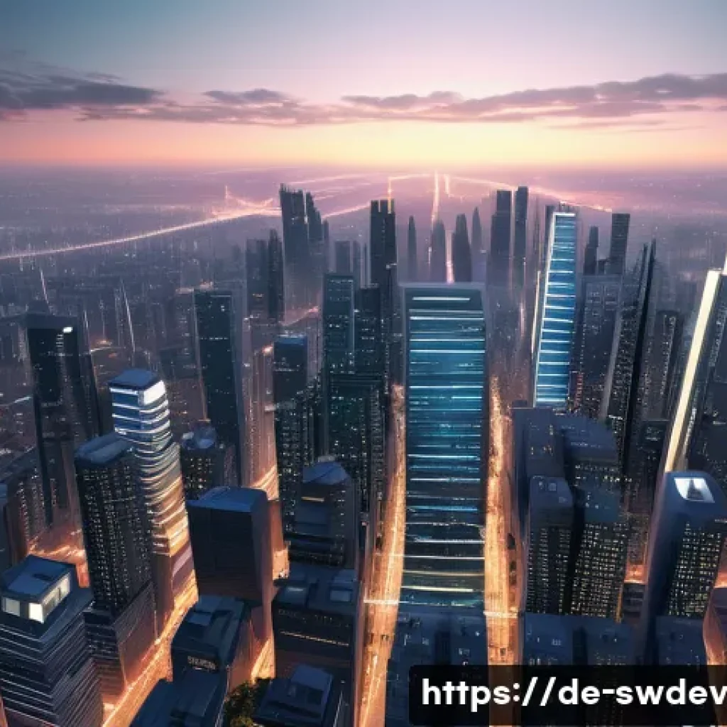 소프트웨어 설계 패턴을 활용한 데이터 처리 - **Prompt 1: "The Data Architect's Blueprint City"**
A highly detailed, intricate digital art ill...