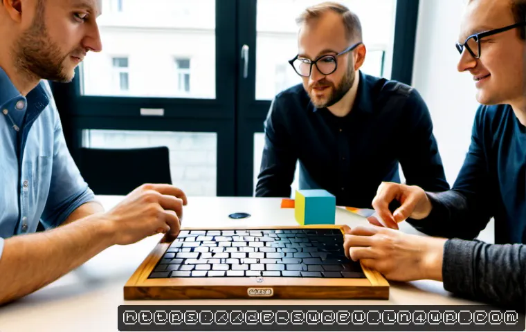 Home 17 설계 패턴을 이용한 상속과 다형성 - Photorealistic modern software design workshop in a bright Berlin office, diverse German development...